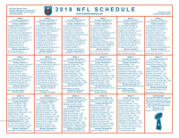 One Page 2018 NFL Schedule Updated With Week 8 Scores | Football Weblog